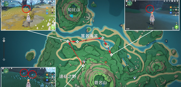 原神幽灯蕈位置2023