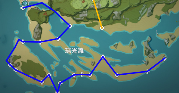 原神星螺采集路线图