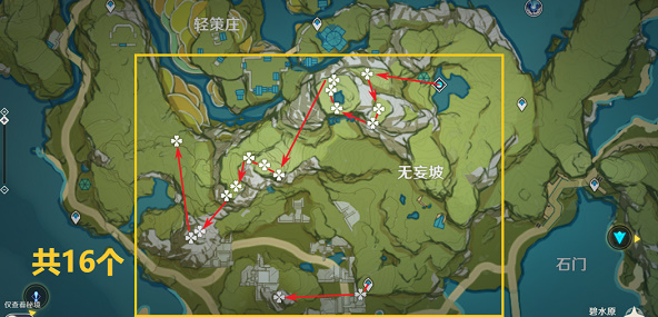 原神清心采集点