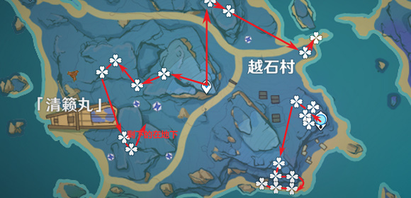 原神鸣草采集路线2023