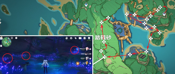 原神鸣草采集路线2023