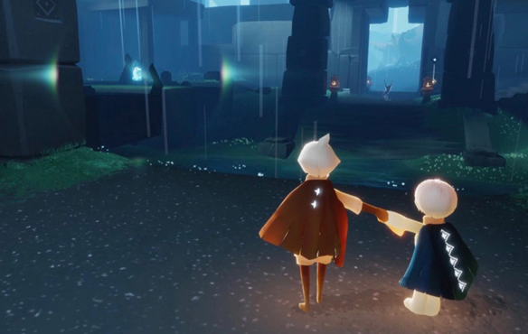 光遇雨林发抖先祖