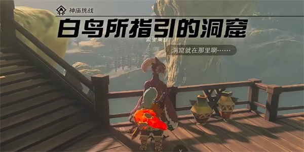 赛尔达传说王国之泪白鸟所指引的洞窟攻略